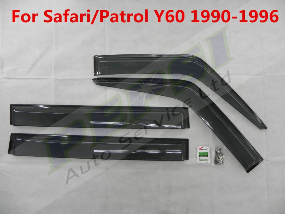 Door Visor / Weather Shield / Monsoon Guard -  Safari / Patrol  Y60 1990 - 1996