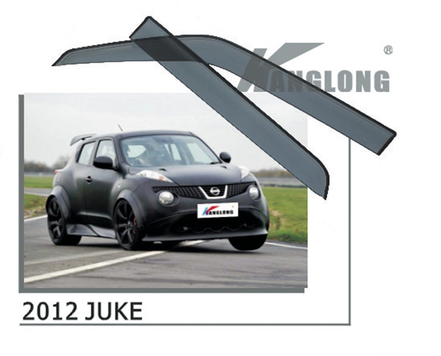 Door Visor / Weather Shield / Monsoon Guard For NISSAN JUKE  2012+ (4 PIECE)