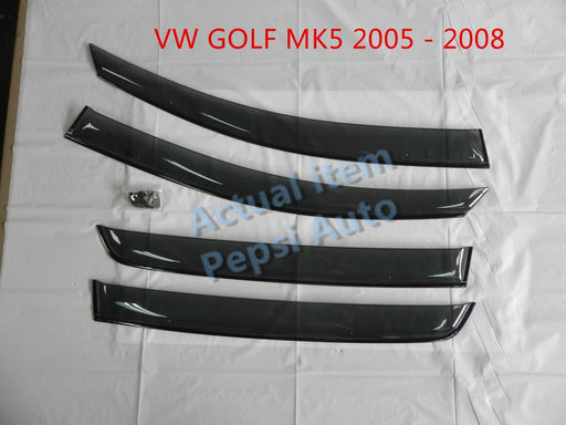 Door Visor / Weather Shield / Monsoon Guard For  VW  GOLF MK5    (4 PIECE)