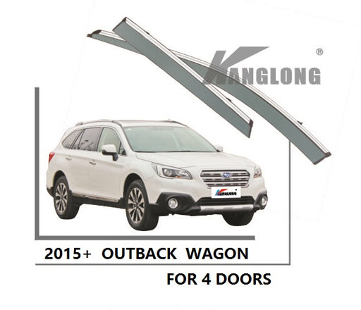Door Visor / Weather Shield / Monsoon Guard For  SUBARU OUTBACK 2015+ (4 PIECE)