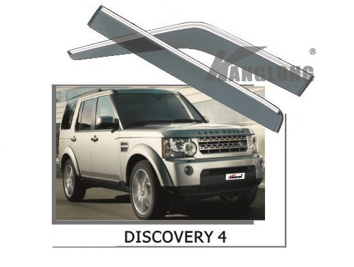 Door Visor / Weather Shield / Monsoon Guard FOR LAND ROVER DISCOVERY 4 (4 PIECE)2009+