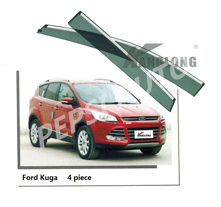 Door Visor / Weather Shield / Monsoon Guard For FORD KUGA / ESCAPE 2013 - 2016