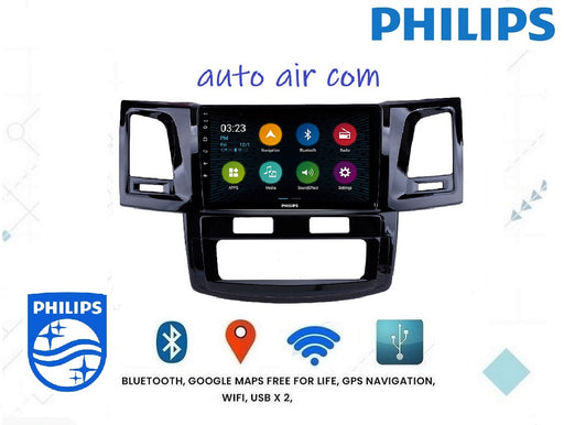 TOYOTA HILUX 2011 - 2015   OEM 9 Inch  GPS NAV ANDROID STEREO  BLUETOOTH - Camera in