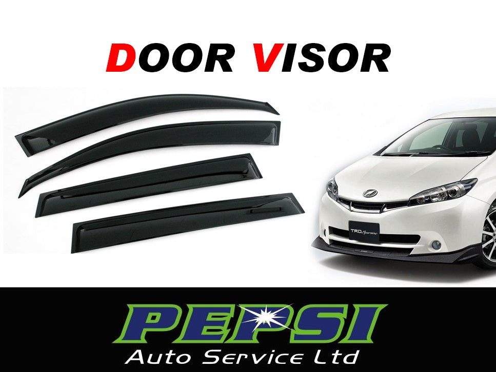 Door Visor / Weather Shield / Monsoon Guard FOR TOYOTA Wish 2010+