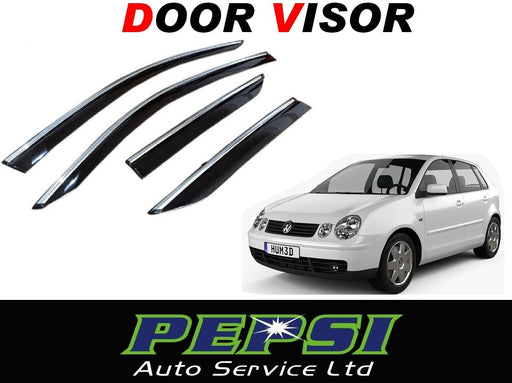 Door Visor / Weather Shield / Monsoon Guard For  VW POLO 2002 - 2009  MK4