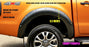 MATT BLACK FENDER FLARE WHEEL ARCH WITH NUT FOR FORD RANGER PX3  2019+