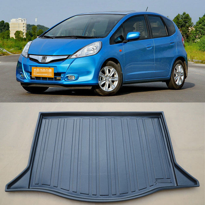 3D Boot Liner / Cargo Mat / Trunk liner Tray for HONDA FIT / JAZZ 2008 -- 2014
