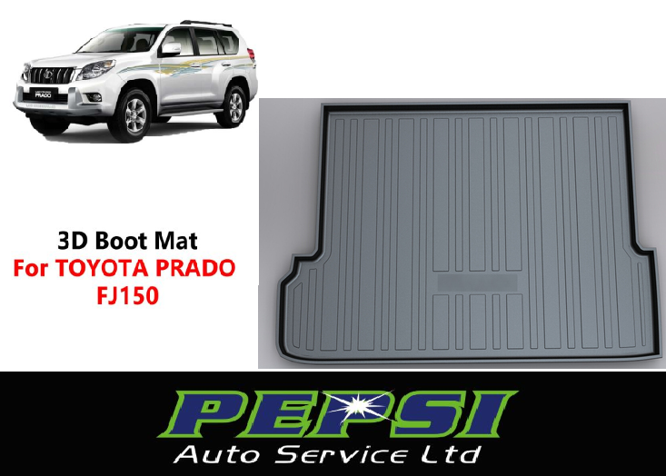3D Boot Liner / Cargo Mat / Trunk liner Tray for TOYOTA PRADO 150 Series