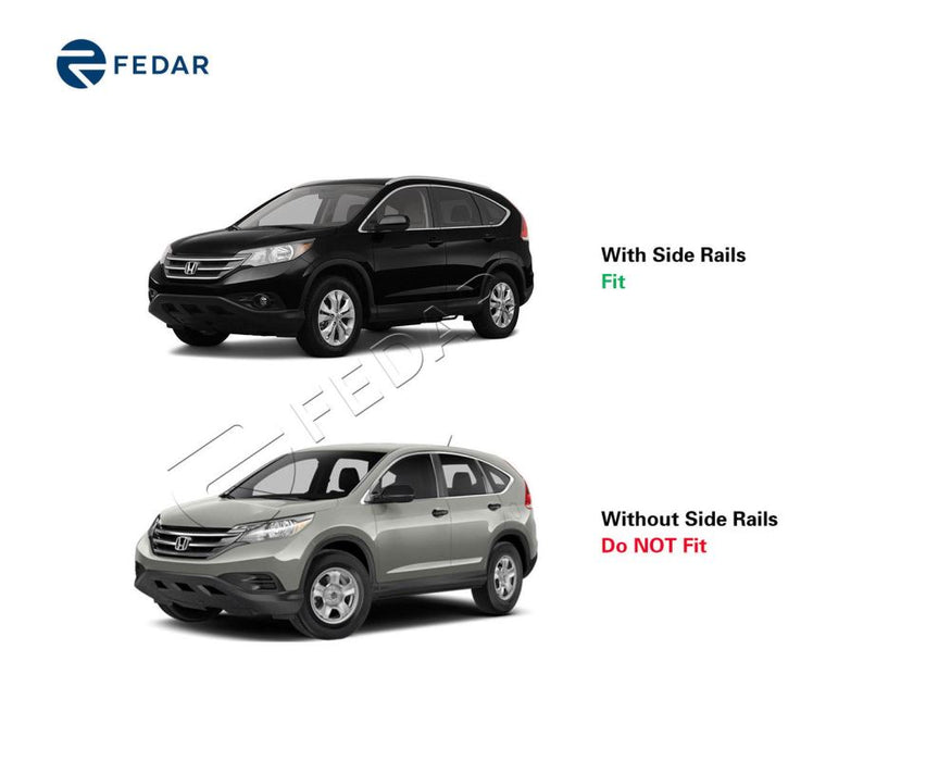 OEM Factory Style  Black Carrier Roof Rack Cross Bars for Honda CRV CR-V 2012+