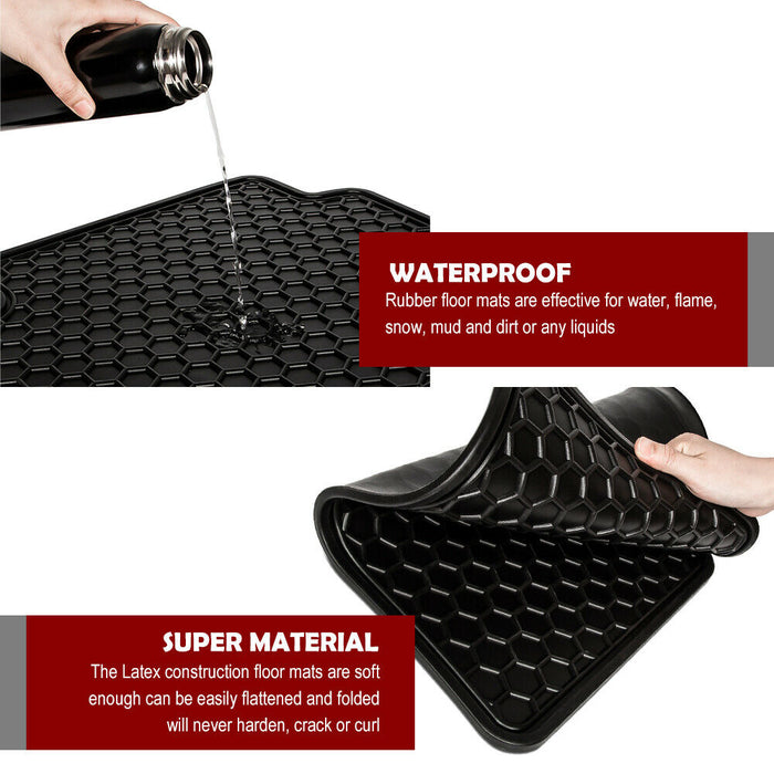 Tailor Made Waterproof Latex Rubber Car Floor Mat FOR VW Golf MK5 MK6 —  Pepsi Auto Service