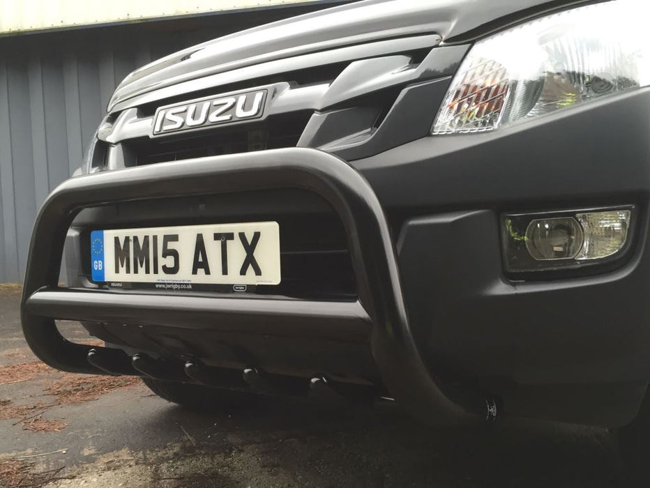 Black Nudge Bar Grille Guard Suits Holden Colorado / Isuzu D-Max DMAX  2012-2019