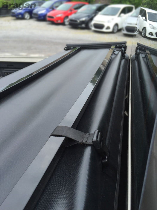Tri Folding Soft Tonneau Bed Canopy Cover FOR Toyota Hilux 2005 - 2015