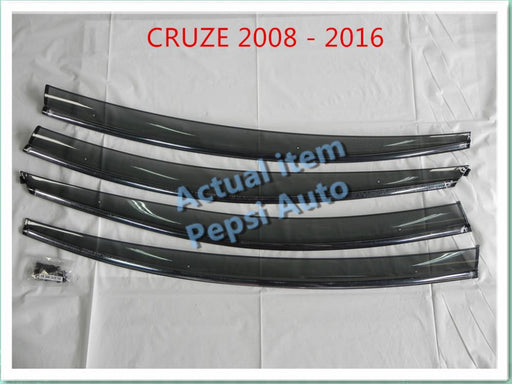 Door Visor / Weather Shield / Monsoon Guard For HOLDEN CRUZE 08-15 (Sedan )