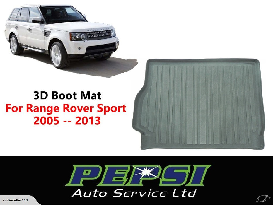 3D Boot Liner / Cargo Mat / Trunk liner Tray for Range Rover Sport  2005 -- 2013