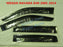 Door Visor / Weather Shield / Monsoon Guard For NISSAN NAVARA D40 2005 - -2014