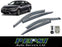 Door Visor / Weather Shield / Monsoon Guard For HONDA CIVIC SEDAN 2016 - CURRENT