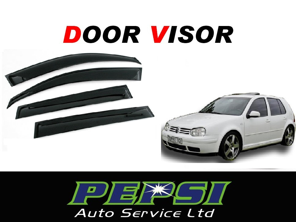Door Visor / Weather Shield / Monsoon Guard For  VW  GOLF MK4    (4 PIECE)