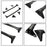 FOR TOYOTA RAV4  2019 + -- OEM Factory Style  ROOF RACK TOP CROSS BAR X 2