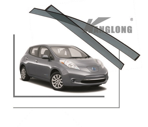Door Visor / Weather Shield / Monsoon Guard For NISSAN LEAF 2010–2017 (4 PIECE)