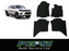 All Weather Rubber Latex Floor Mat Mats for TOYOTA  HILUX  2015+