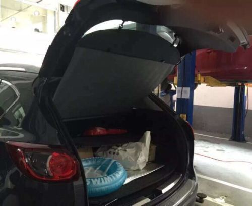 Black Retractable Trunk Tonneau Cargo Cover Cargo blind for Mazda CX-5 2013-2016
