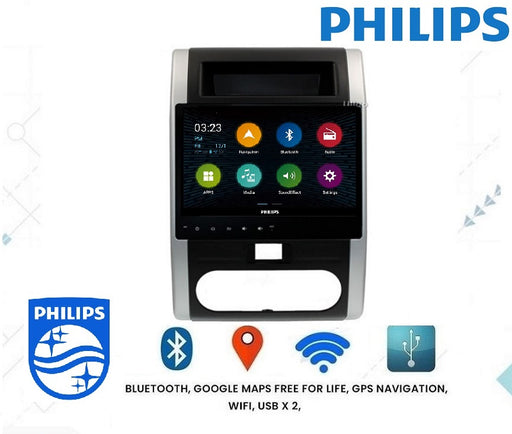 PHILIPS -  NISSAN X-Trail 2007–2013   OEM 9 Inch  GPS NAV ANDROID STEREO  BLUETOOTH - Camera in
