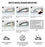Door Visor / Weather Shield / Monsoon Guard for RAV4 2019+  (4 PIECE)
