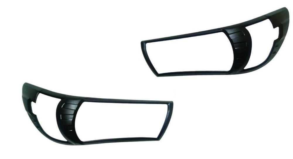 HEAD LIGHT COVER  (MATTE BLACK) ( Pair）FOR TOYOTA HILUX SR 2015+