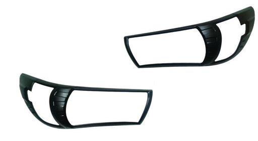 HEAD LIGHT COVER  (MATTE BLACK) ( Pair）FOR TOYOTA HILUX SR 2015+