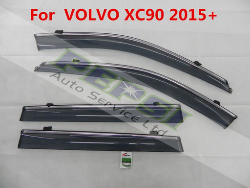 Door Visor / Weather Shield / Monsoon Guard For  VOLVO XC90 2015+  (4 PIECE)