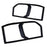 Matte Black Cover Headlight Tail Light for Toyota HIACE  2014+