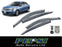 Door Visor / Weather Shield / Monsoon Guard for NISSAN Bluebird Sylph 05 - 12