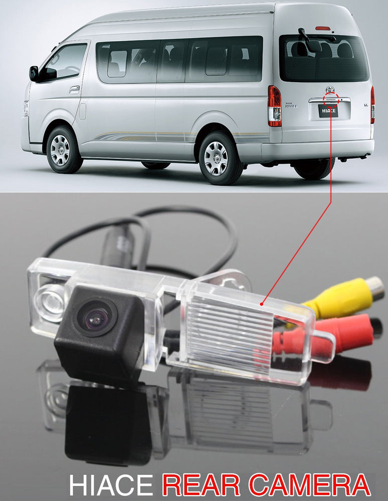 Number Light Camera HIGH QUALITY CAR REVERSING CAMERA for Hiace