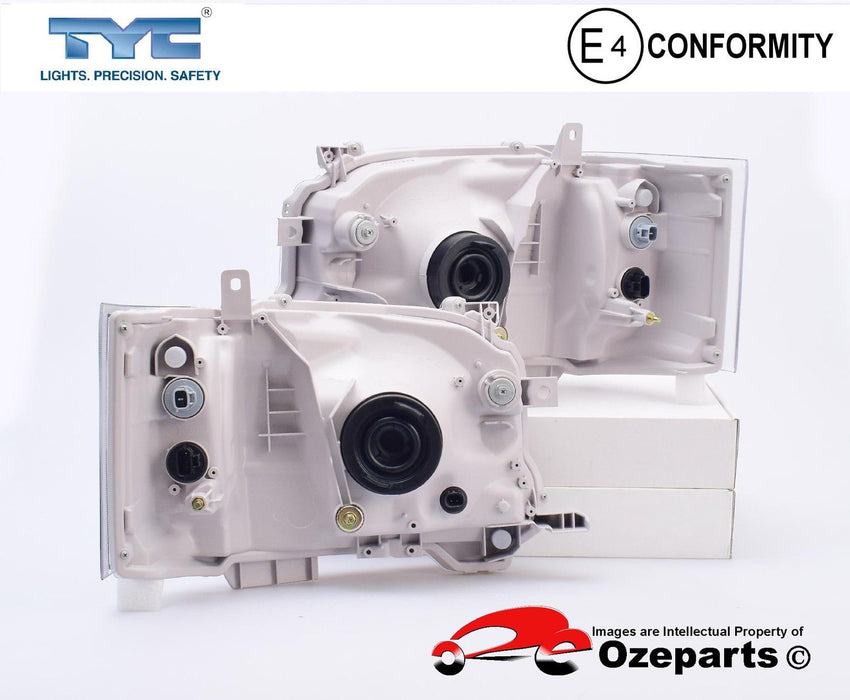 Pair LH+RH Head Light Headlight Lamp for Toyota Hiace 14~current - Low Roof Only