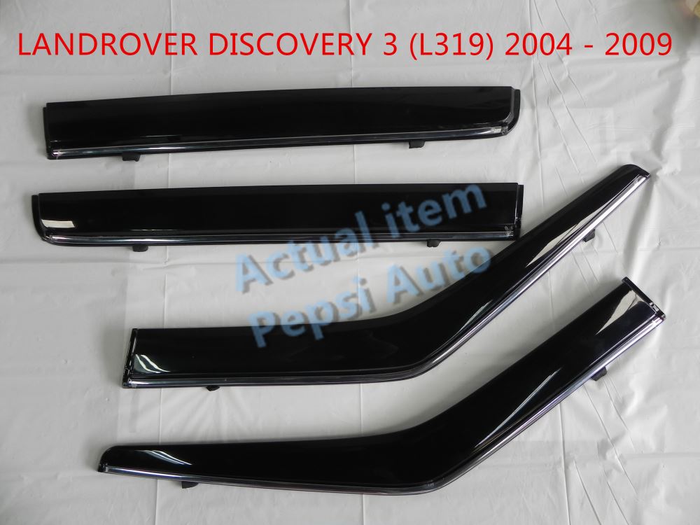 Door Visor / Weather Shield / Monsoon Guard FOR DISCOVERY 3    (4 PIECE)2004-2009