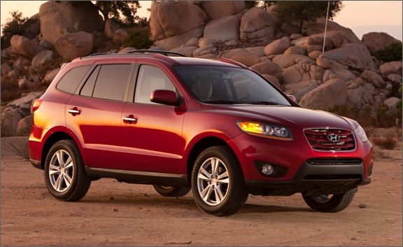 Running Board Side Step for  HYUNDAI SANTA FE 2007 -- 2012