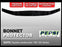 Bonnet Protector BUG GUARD WIND DEFLECTOR (Smoked) for Land cruiser 100 98 - 07