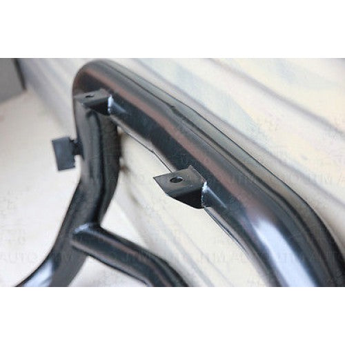 OEM BLACK Stainless Steel Nudge Bar for Toyota Hilux 2005 - 2014