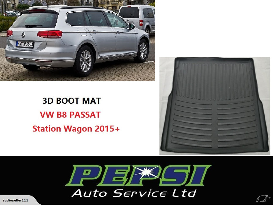 3D Boot Liner / Cargo Mat / Trunk liner Tray for VW B8 PASSAT Station Wagon 15+