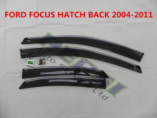 Door Visor / Weather Shield / Monsoon Guard For  FOCUS HATCH BACK 2004 -- 2011