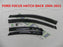Door Visor / Weather Shield / Monsoon Guard For  FOCUS HATCH BACK 2004 -- 2011