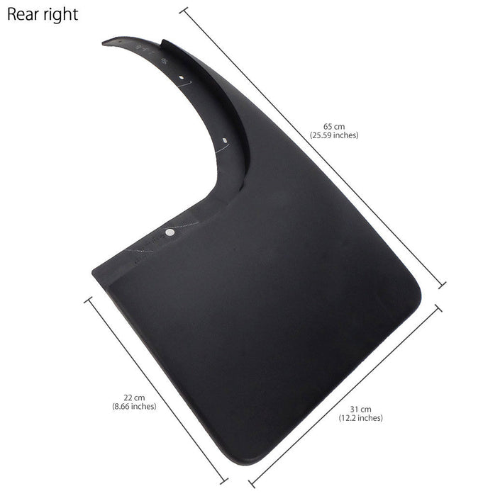 Mud Flaps Splash Guard Kit for Ford Ranger 2011+ （For Four Wheel）
