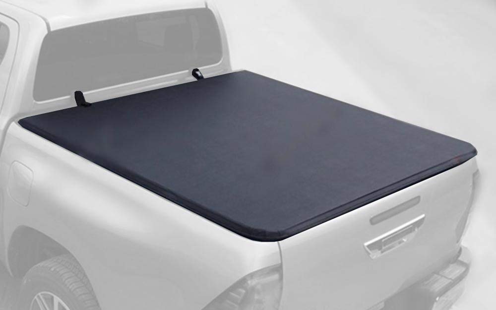 Tri Folding Soft Tonneau Bed Canopy Cover FOR Toyota Hilux 2005 - 2015