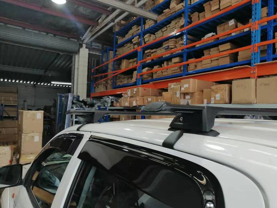 54" Aluminium Black roof rack Cross Bar -Suit for   Hilux Ranger Colorado Navara & UTE