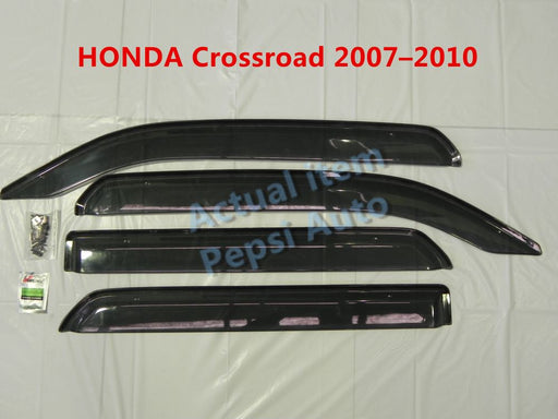 Door Visor / Weather Shield / Monsoon Guard For HONDA Crossroad 07–10 (4 PIECE)