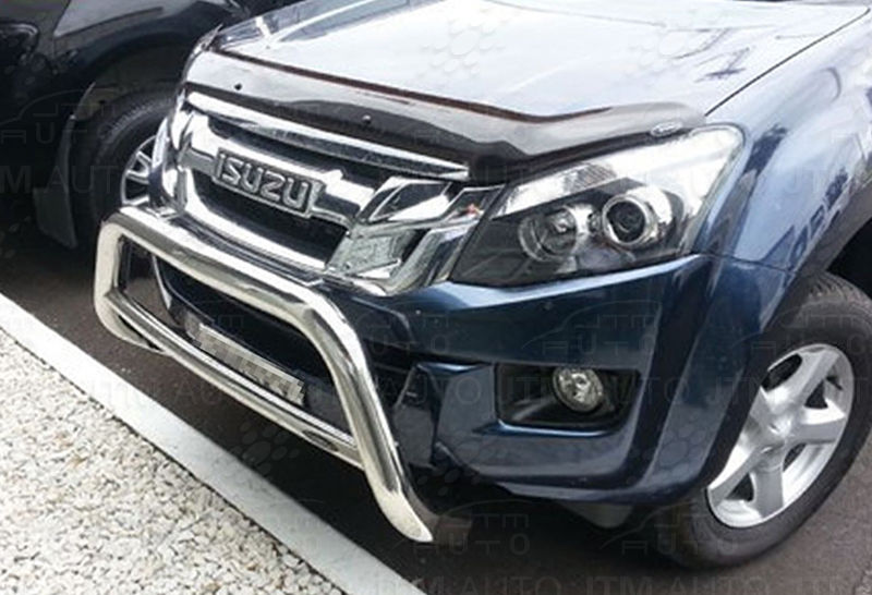 Chrome Nudge Bar Grille Guard Suits Holden Colorado / Isuzu D-Max  2012-2019