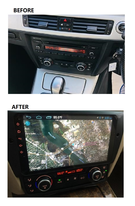 9 INCH ANDROID SYSTEM  * BMW X5 E39 E53 * Car GPS Stereo Navigation BT