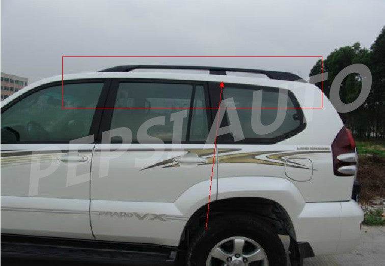 ROOF RACK RAIL BAR  For Toyota Land Cruiser Prado 120  -- OEM Fitting