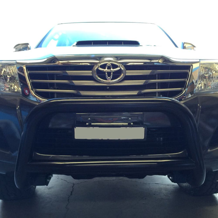 OEM BLACK Stainless Steel Nudge Bar for Toyota Hilux 2005 - 2014