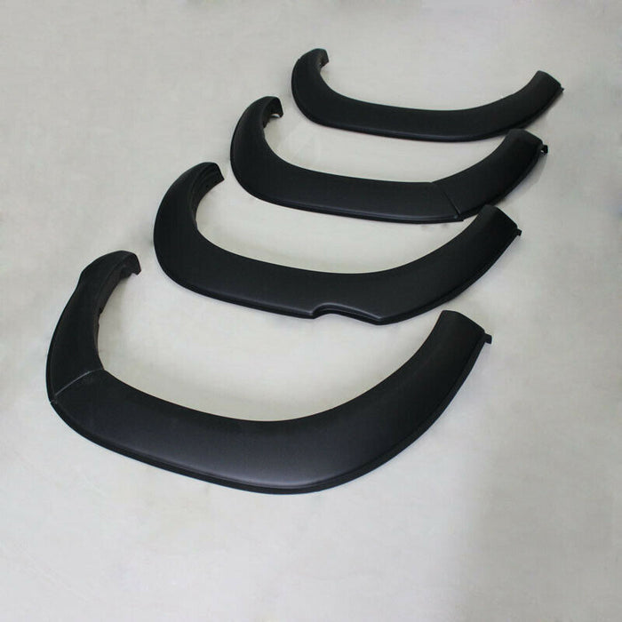 MATT BLACK OEM FENDER FLARE WHEEL ARCH WITH NUT FOR TOYOTA HILUX 2015 - 2018